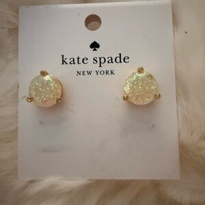 LOW STARY Kate Spade Opal Glitter Earrings